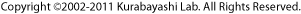 Copyright &copy; Kurabayashi Lab. All Rights Reserved.